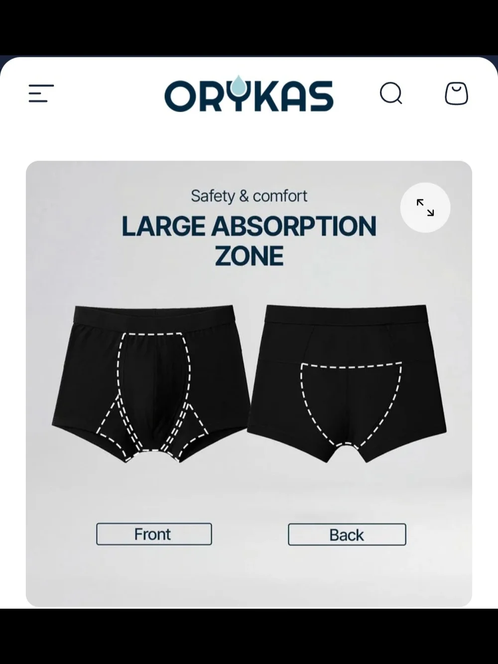 NWT Ryka Black Men's Boxer Briefs - 4-Pack